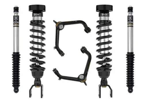 Top Pick ICON Vehicle Dynamics 2019+ RAM 1500 2-3in. Stage 1 Suspension System W/ Tubular Upper Control Arms