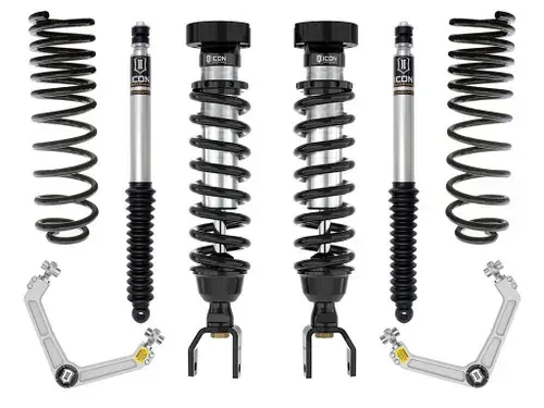 ICON Vehicle Dynamics 2019+ Ram 1500 2-3in. Stage 2 Suspension System w/ Billet Upper Control Arms Deal