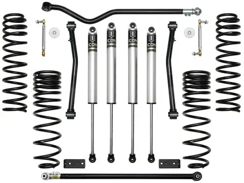 Authentic ICON Vehicle Dynamics 2020+ Jeep Gladiator 2.5in Stage 4 Suspension System