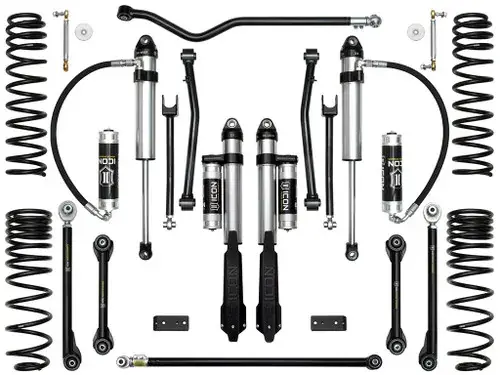 Buy Online ICON Vehicle Dynamics 2020+ Jeep Gladiator JT 2.5in Stage 7 Suspension System (Tubular)
