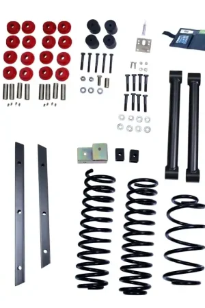 Authentic Rugged Ridge 2in Lift Kit with Shocks 97-02 Jeep Wrangler TJ