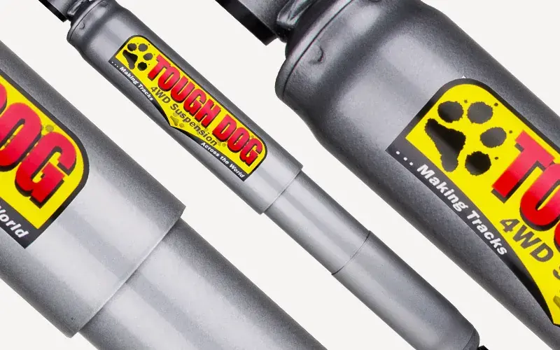 Hot Picks Tough Dog 2x 41mm Foam Cell Front Shocks (Hilux 79-97) OE Height