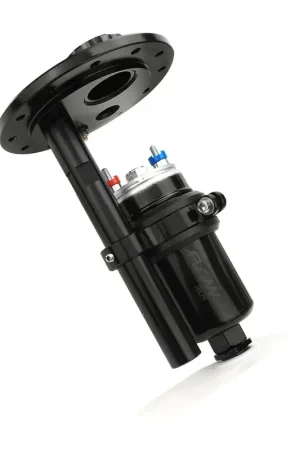 Proflow Single Fuel Pump Carrier Kit In-Tank With 1x 380LPH Pump Billet Aluminium Black Latest