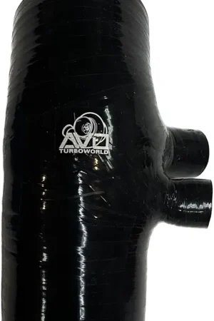 AVO Black Silicone Throttle Body Hose Clearance