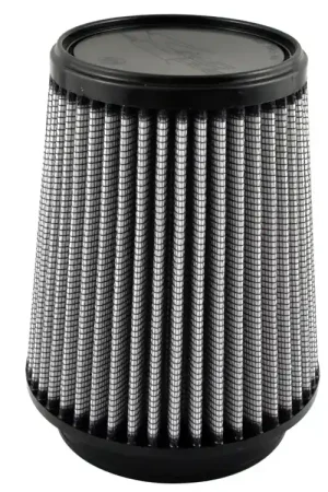 Authentic aFe Magnum FLOW Pro DRY S Air Filter - 4.5" Flange, 6" Base, 4.75" Top, 7" Height