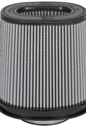 aFe Magnum FLOW Pro DRY S Air Filter - 5" Flange, 9 x 7" Base, 7.25 x 5" Inv Top, 8" Height Original