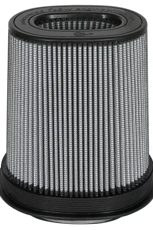 aFe Magnum FLOW Pro DRY S Air Filter - 7 x 4.75" Flange, 9 x 7" Inv Base, 7.25 x 5" Inv Top, 9" Height Special Discount