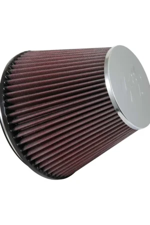 K&N Filters Universal Clamp-On Air Filter - 6" ID x 7.5" Base OD x 4.5" Top OD x 6.5" H - Rubber Top Hot Picks