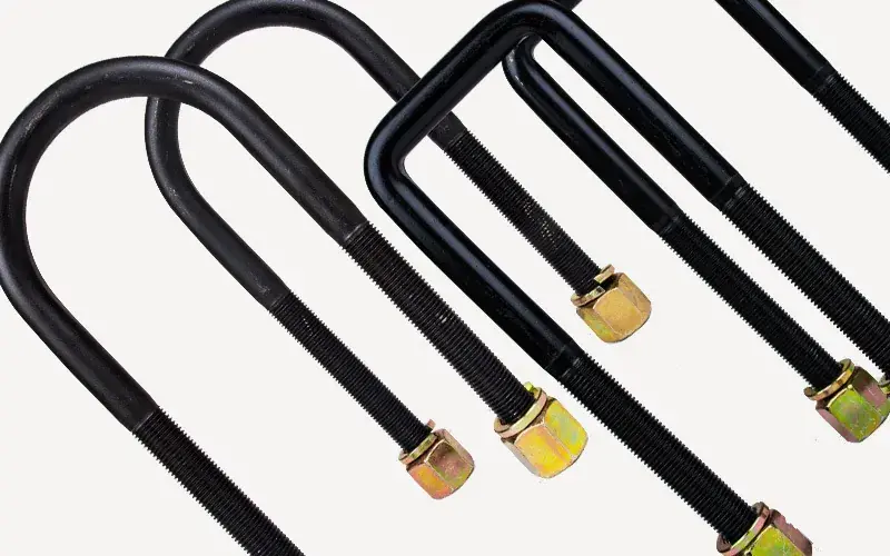 Save Now Tough Dog 2x U-Bolt Kits - Front (Patrol GQ Cab Chassis)