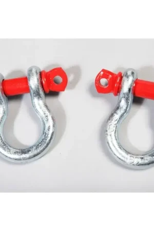Rugged Ridge 3/4in 9500lb D-Shackle Set Limited Time