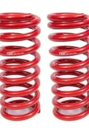 Viral BMR Suspension 3in Drop Small Block Front Lowering Springs - Red (Camaro/Firebird 67-69)