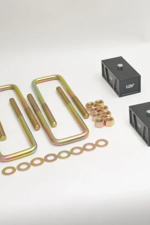 All Terrain Industries 50mm Rear Leaf Spring Lift Block Kit (Hilux 05+) Instant Buy