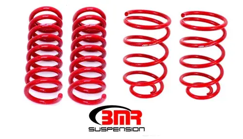 BMR Suspension 64-66 A-Body Lowering Spring Kit (Set Of 4) - Red Trusted Brand