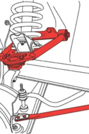 Get Yours SPC Performance 67-73 Ford Mustang 1st Gen Adjustable Upper Control Arm & Caster Rod