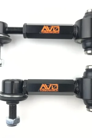 Crafted AVO 90-115mm Rear Adjustable Sway Bar End Links (Forester 14-18/Outback 10-15)