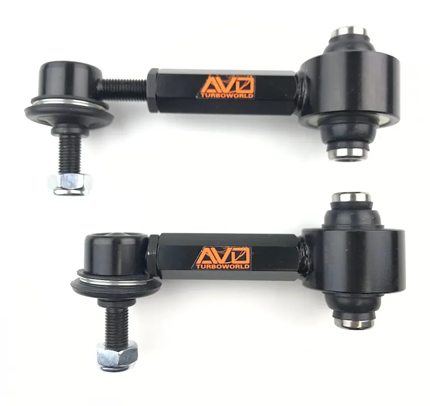 Crafted AVO 90-115mm Rear Adjustable Sway Bar End Links (Forester 14-18/Outback 10-15)