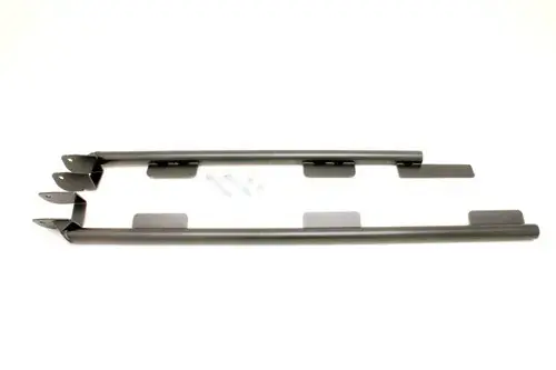 Grab Now BMR Suspension 93-97 4th Gen F-Body Convertible LT1 Weld-On Tubular Subframe Connectors - Black Hammertone