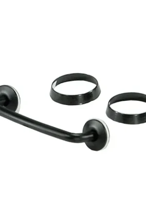 Grab Now Rugged Ridge 97-06 Jeep Wrangler Black Windshield Tie Down Kit