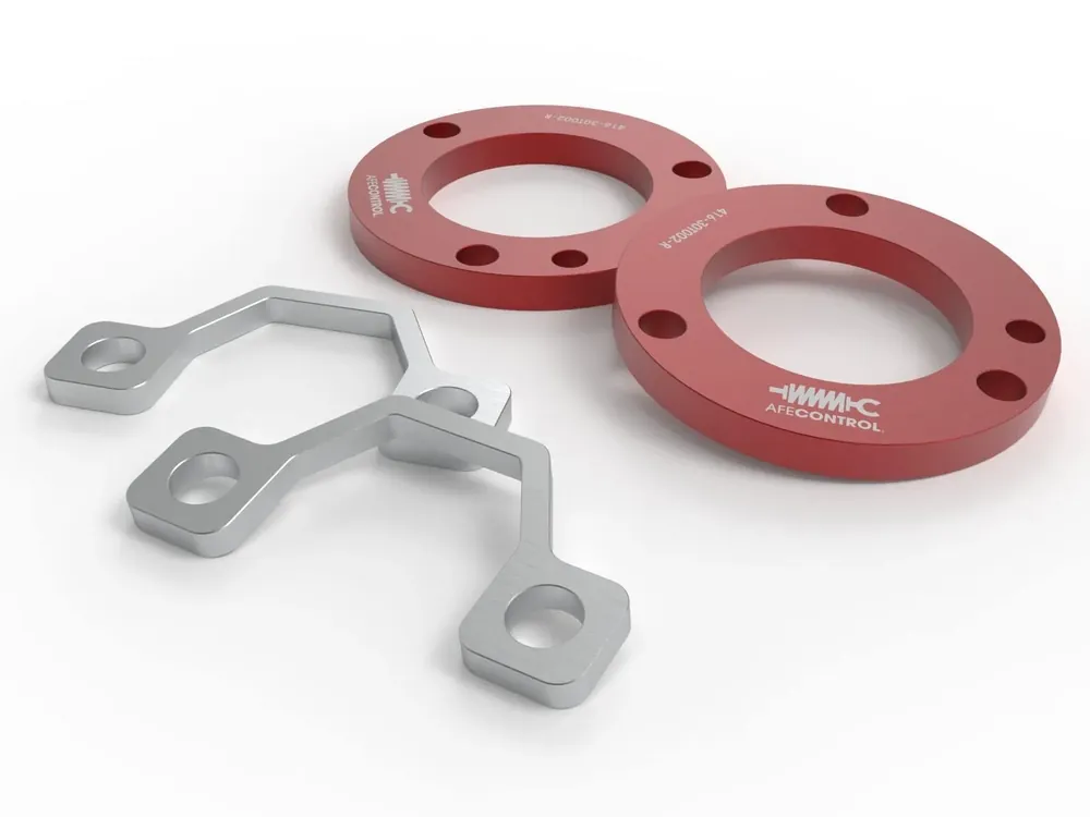 Authentic aFe aFe CONTROL 1.25 IN Leveling Kit 21-24 Ford Bronco - Red