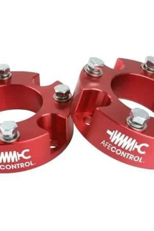 Crafted aFe aFe CONTROL 1.875 IN Leveling Kit 22-23 Toyota Tundra - Red