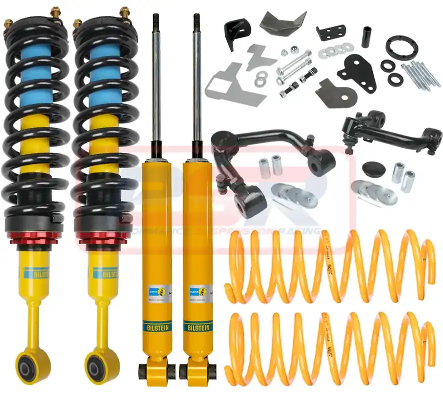 Performance Suspension Racing Bilstein 3in Lift Kit w/Upper Control Arms + Diff Drop (Everest UA Mk1) Heavy Duty Front and Rear Crafted