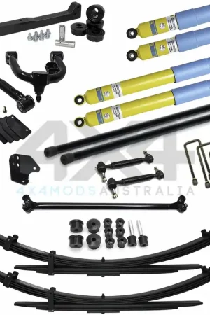 Performance Suspension Racing Bilstein 3in Lift Kit - Deluxe (Navara D22) Standard Duty Front, Heavy Duty Rear with Torsion Bars High Quality