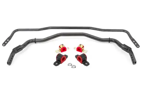 Time-Limited BMR Suspension BMR 15-22 S550 Mustang Sway Bar Kit with Bushings Front and Rear Black Hammertone