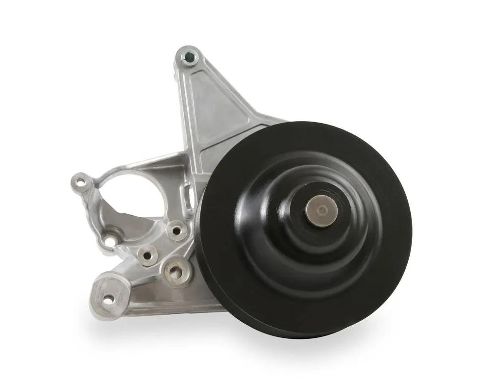 Fan Favorite Holley BRACKET KIT, P/S LT5-W LONG SPCR NATURAL Power Steering Bracket GM LT5 System