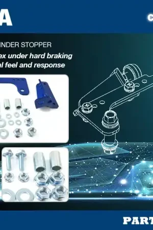 Cheap Hard Race Brake Master Cylinder Stopper V2 (Civic 96-00)