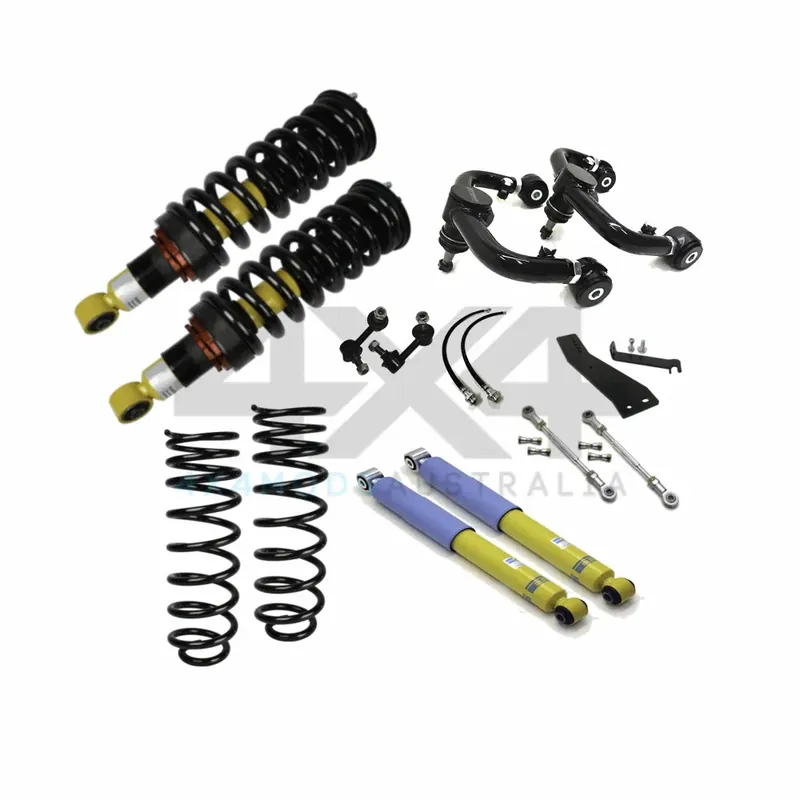 Performance Suspension Racing Coil Rear Bilstein 4in Lift Kit - Long Travel - 2in Rear (Navara NP300) Heavy Duty Front and Extra Heavy Duty Rear Flash Sale