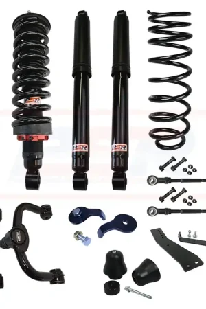 Performance Suspension Racing Coil Rear TTG 2" Lift Kit Long Travel 1" Rear Heavy Duty Front and Std Duty Rear (Navara NP300) Clearance