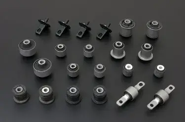 Premium Hard Race Complete Bushing Kit - Hardened Rubber (Civic 00-05)