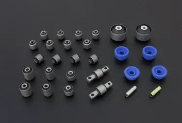 Hard Race Complete Bushing Kit - Hardened Rubber (Civic 87-91) Trusted Brand