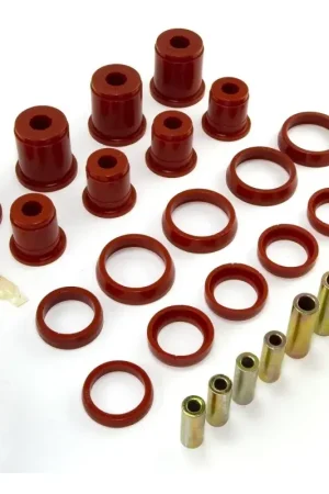 Rugged Ridge Control Arm Bushing Kit Front Red 97-06TJ 18362.03 High Quality