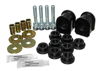 Luxury Energy Suspension 99-04 Ford F250 SD/350 4WD Black Front 1-1/4in Sway Bar Bushing Set - 4.5192G