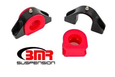 Shop Now BMR Universal 1.375in Billet Aluminum Sway Bar Mount Mount (Polyurethane) - Black - SMK010