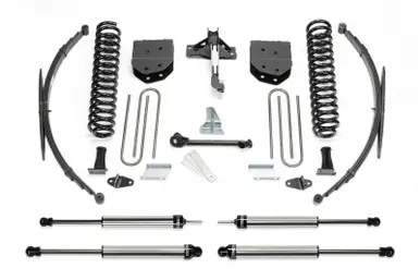 Fast Shipping Fabtech 08-16 Ford F250/350 4WD 8in Basic Sys w/Dlss Shks & Rr Leaf Sprngs - K2127DL