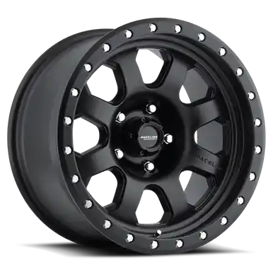 Raceline 928B Monster 17x9in / 8x165.1 BP / -12mm Offset / 130.81mm Bore - Satin Black Wheel - 928B-79080-12 Fresh Stock