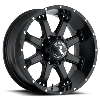 Raceline 991B Assault 20x9in / 6x139.7 BP / 18mm Offset / 106.1mm Bore - Satin Black Wheel - 991B-29060+18 Best Seller