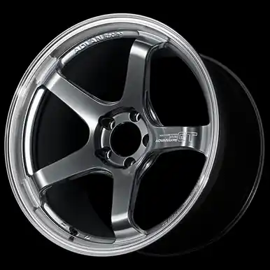 Instant Buy Advan GT Beyond 20X9.5 / +20 Offset / 5-120 BC / +20mm Bore / Machining & Hyper Platinum Black - YAQB0J20WMPB