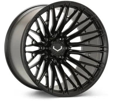 Final Sale Vossen VFX-04 24x14 - 8x170 - ET75 - Mega Deep - 125.1 - Satin Black Wheel - VFX-04-4Y46