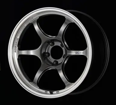 Free Shipping Advan RG-D2 17x8.5 +50 5-114.3 Machining & Racing Hyper Black Wheel - YAT7H50EHB