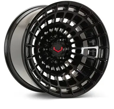 Vossen LCX-04 22x12 - 8x170 - ET44 - Ultra Deep - 125.1 - Gloss Black Wheel - LCX-04-2Y23 Free Shipping
