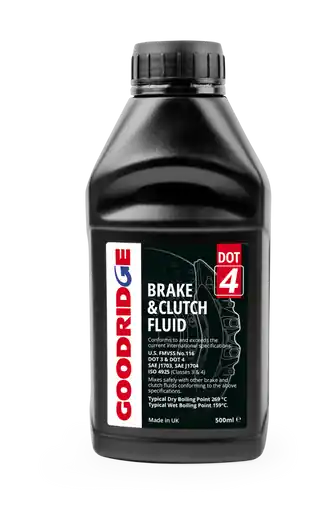 Goodridge 500ML Performance Dot 4 Brake Fluid - Single - BF20500 Last Chance