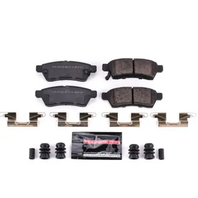 Power Stop 05-19 Nissan Frontier Rear Z23 Evolution Sport Brake Pads w/Hardware - Z23-1100 Flash Sale