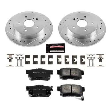 While Supplies Last Power Stop 07-13 Suzuki SX4 Rear Z23 Evolution Sport Brake Kit - K5889
