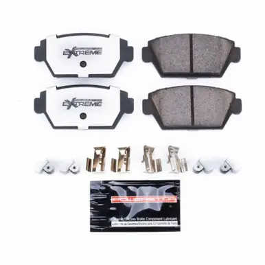 Free Delivery Power Stop 90-94 Eagle Talon Rear Z26 Extreme Street Brake Pads w/Hardware - Z26-329