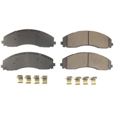 Genuine Power Stop 17-19 Ford F-450 Super Duty Front Z17 Evolution Ceramic Brake Pads w/Hardware - 17-2018