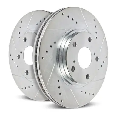 Power Stop 13-18 Land Rover Range Rover Left Side Drilled & Slotted Rotor - EBR1426XL Grab Now