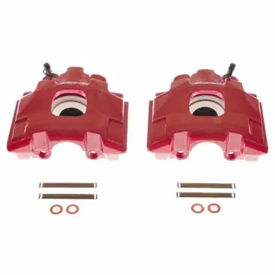 New Arrival Power Stop 98-03 Mercedes-Benz ML320 Front Red Calipers w/o Brackets - Pair - S2114